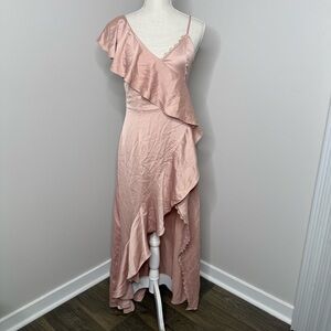 Gianni Bini Asymmetrical Pink Dress